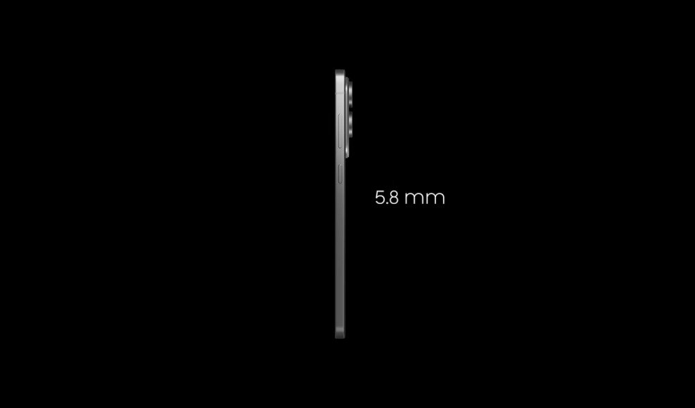 Grosor Samsung Galaxy S25 Edge 5.8mm
