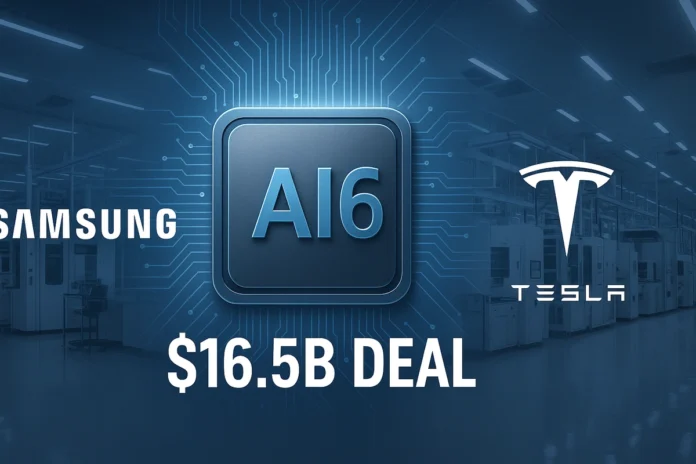 Alianza Samsung y Tesla