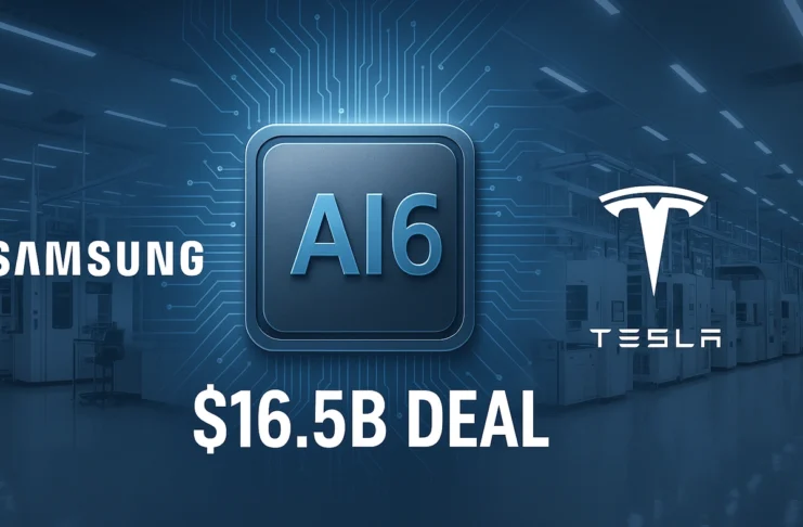 Alianza Samsung y Tesla