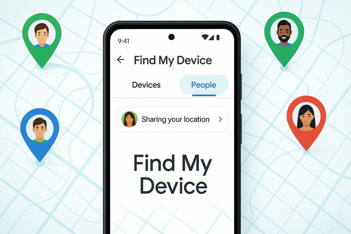 Android encuentra amigos y familiares