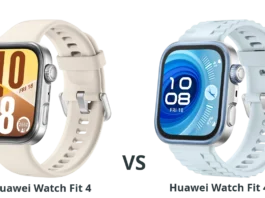 Huawei Watch Fit 4 vs Fit 4 Pro