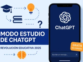 Modo Estudio ChatGPT Julio 2025