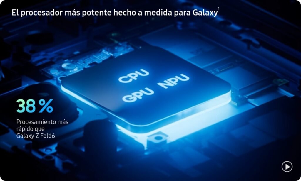 Procesador Galaxy Z Fold7