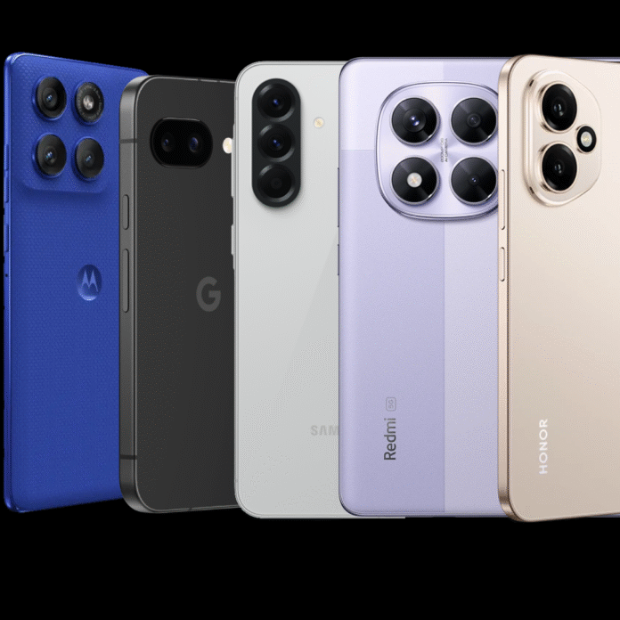 Motorola Edge 60 Pro vs Google Pixel 9a vs Samsung Galaxy A56 vs Xiaomi Redmi Note 14 Pro 5G vs Honor 400