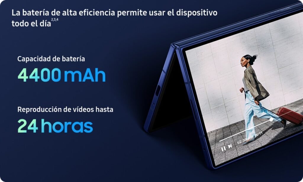 Samsung Galaxy Z Fold 7 Bateria