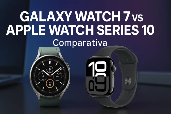 Samsung galaxy watch 7 vs Apple Watch serie 10