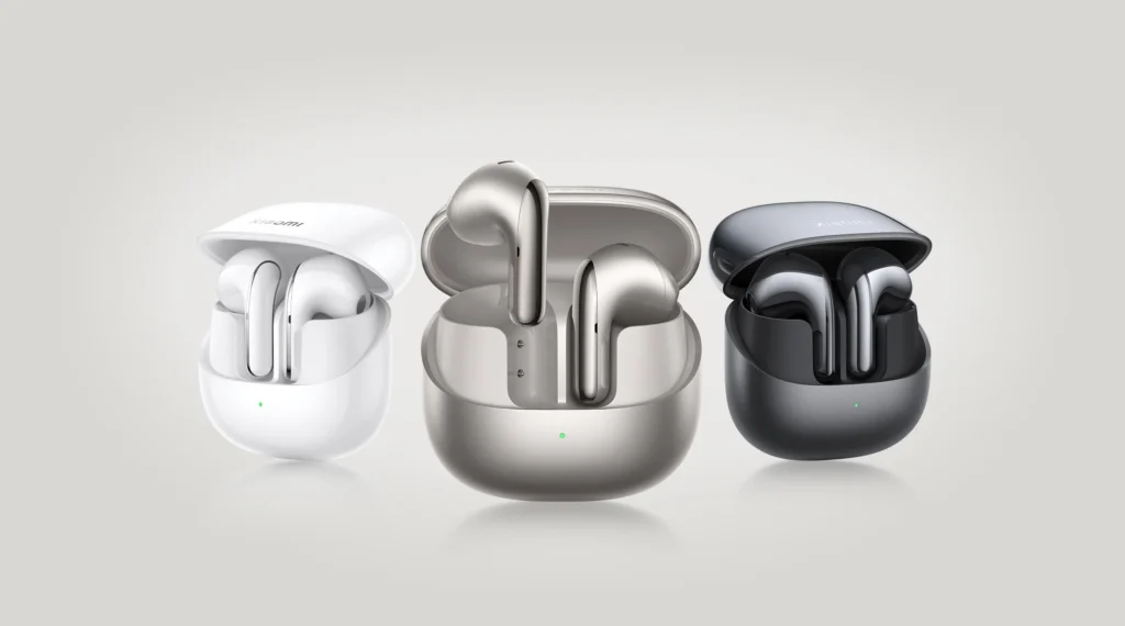 Xiaomi Buds 5 diseño colores