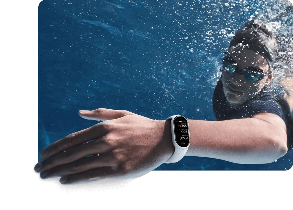 Xiaomi Smart Band 10 deportes natacion