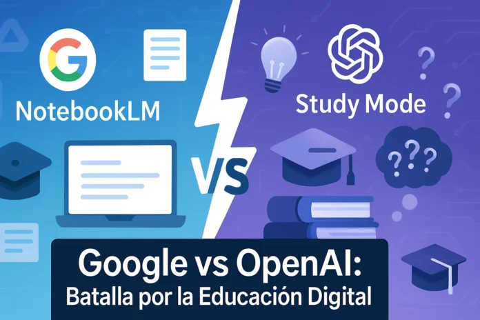 Google vs OpenAI La Batalla por Dominar la Educación Digital