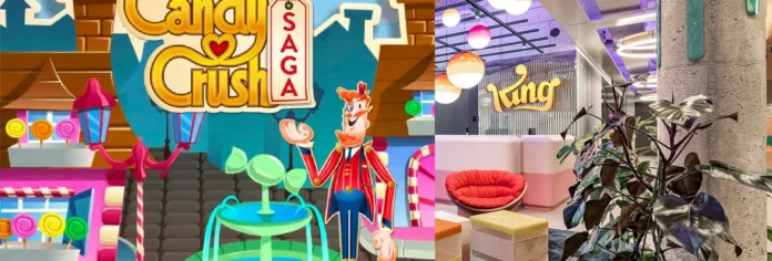 King Candy Crush Saga oficina