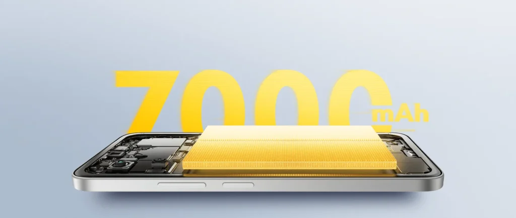 POCO M7 bateria 7000 mAh