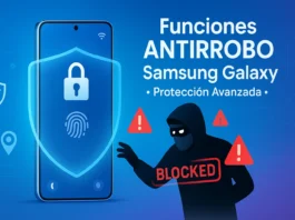 Samsun Galaxy funciones antirrobo