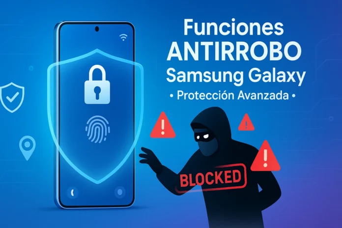 Samsun Galaxy funciones antirrobo