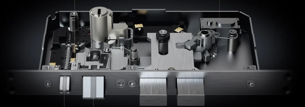 Xiaomi Smart Door Lock M20 Pro interior cerradura
