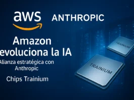 Amazon chip IA AWS Trainium y Anthropic Claude