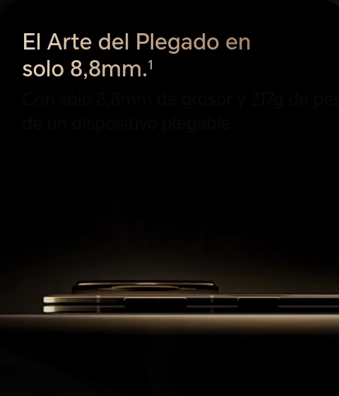 HONOR Magic V5 solo 8.8mm plegado