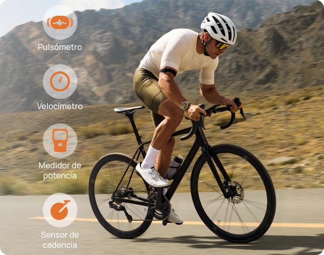 HUAWEI Watch GT 6 Pro ciclismo sensores