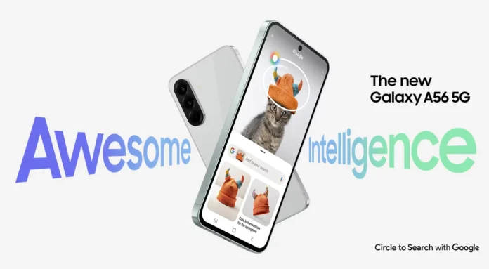 Samsun Galaxy A56 5G portada