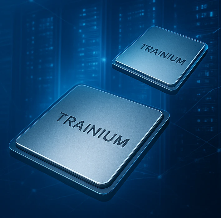 chip de IA AWS Trainium