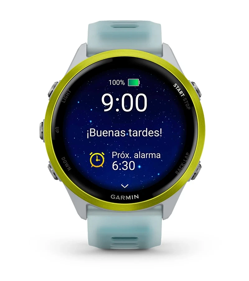 Garmin Forerunner 570 analisis del sueno y Evening Report