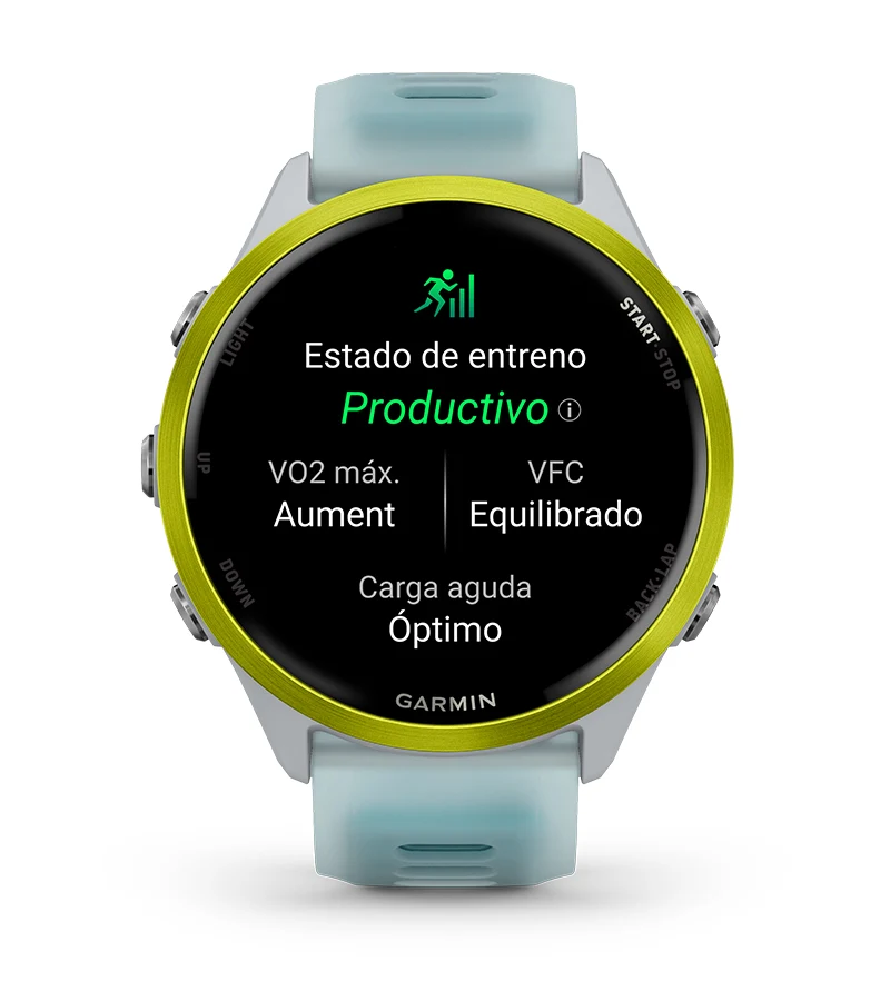 Garmin Forerunner 570 estado de entrenamiento